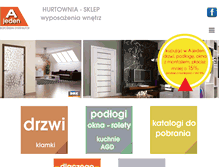 Tablet Screenshot of a-jeden.pl